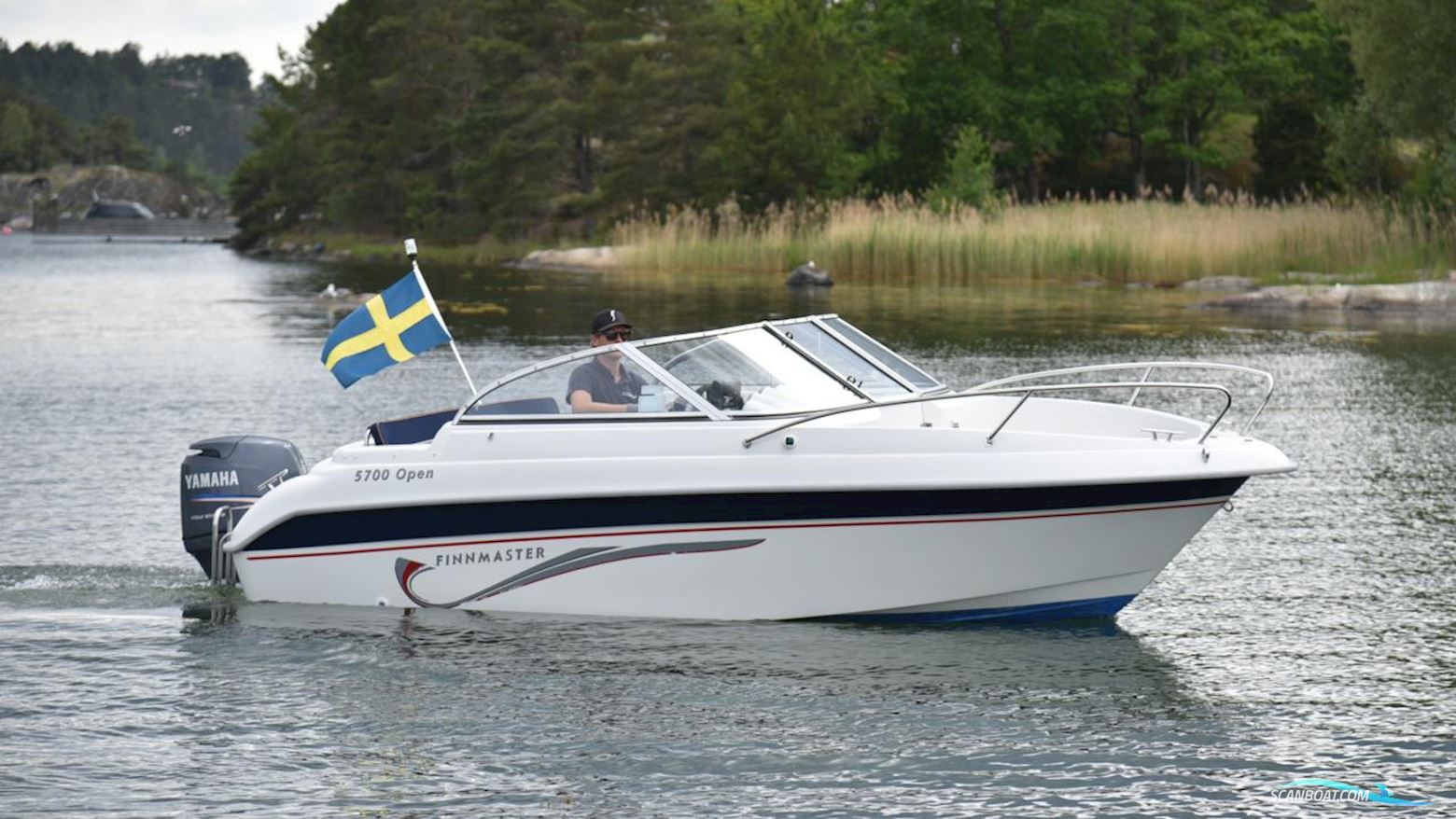 Finnmaster 5700 Open Motorbåd 2007, med Yamaha motor, Sverige