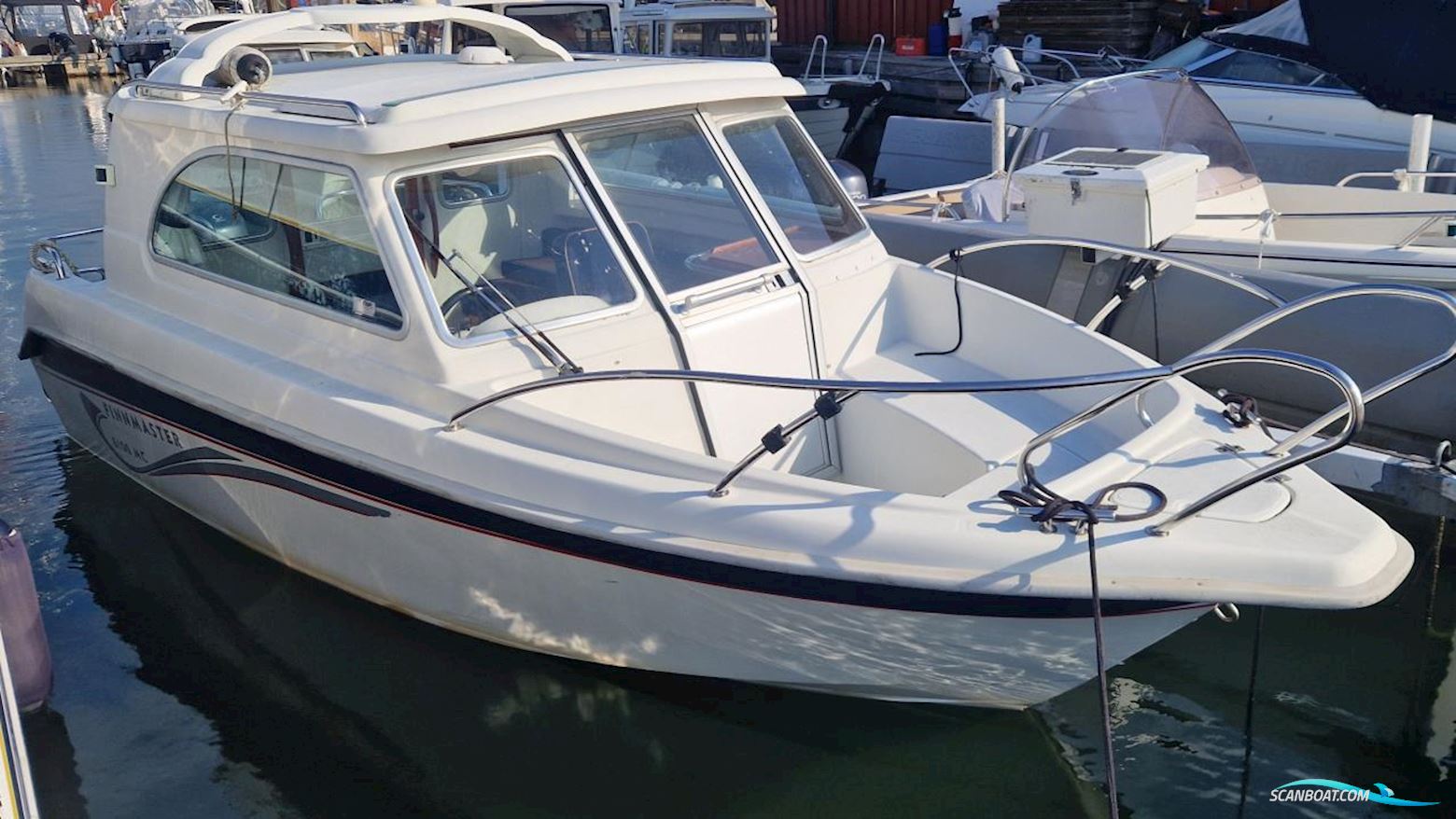 FINNMASTER 6100 MC Motorbåd 2006, med Yamaha motor, Sverige