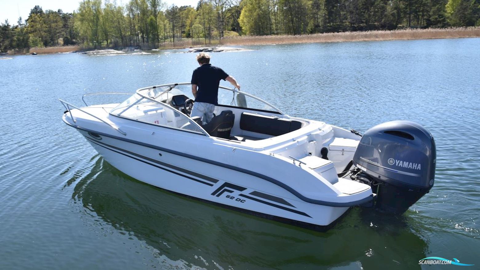 Finnmaster 62DC Motorbåd 2018, med  Yamaha motor, Sverige