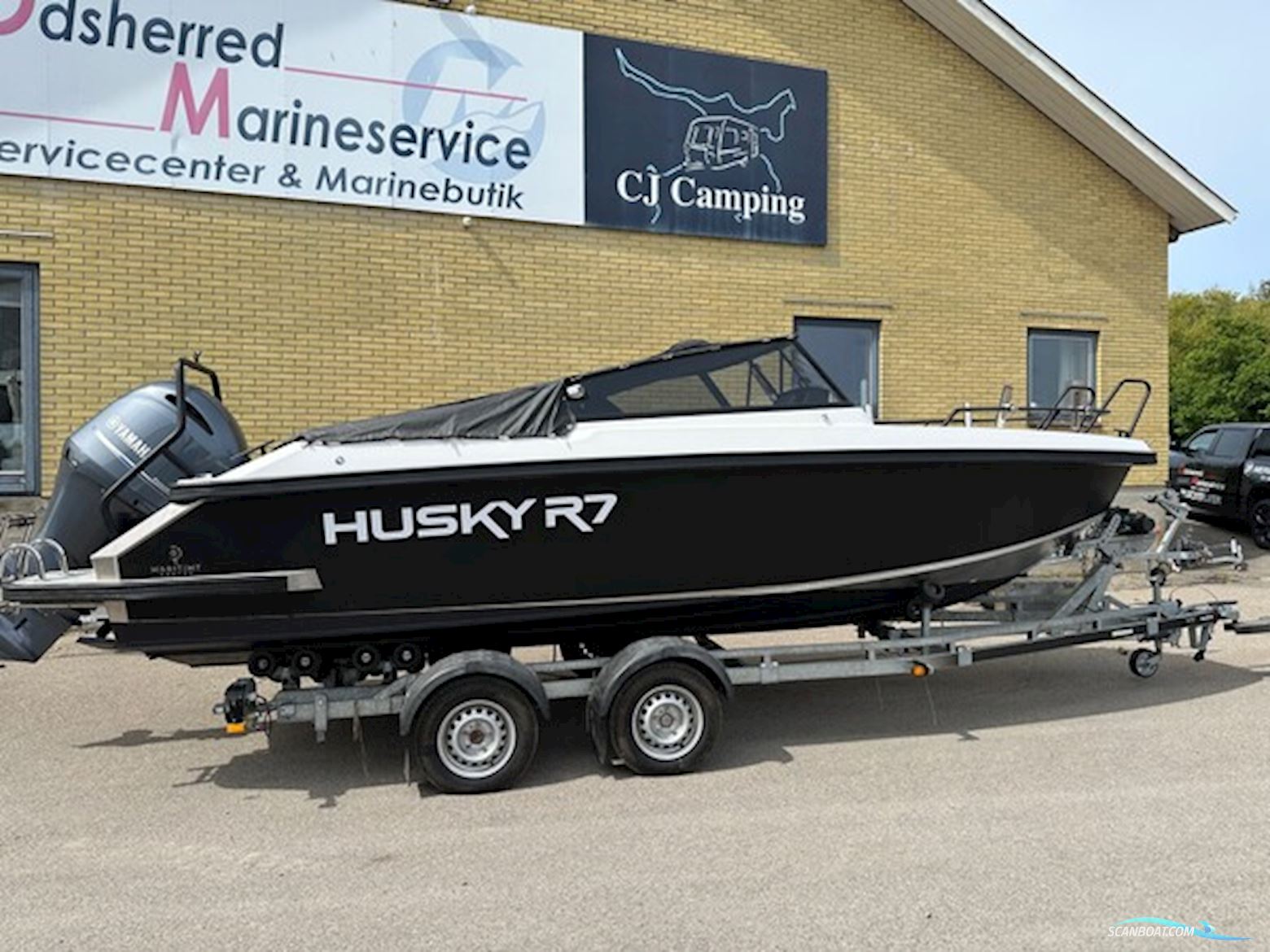 Finnmaster Husky R7 – Kvalitetsaluminium og 200 HK Power Motorbåd 2022, med Yamaha motor, Danmark