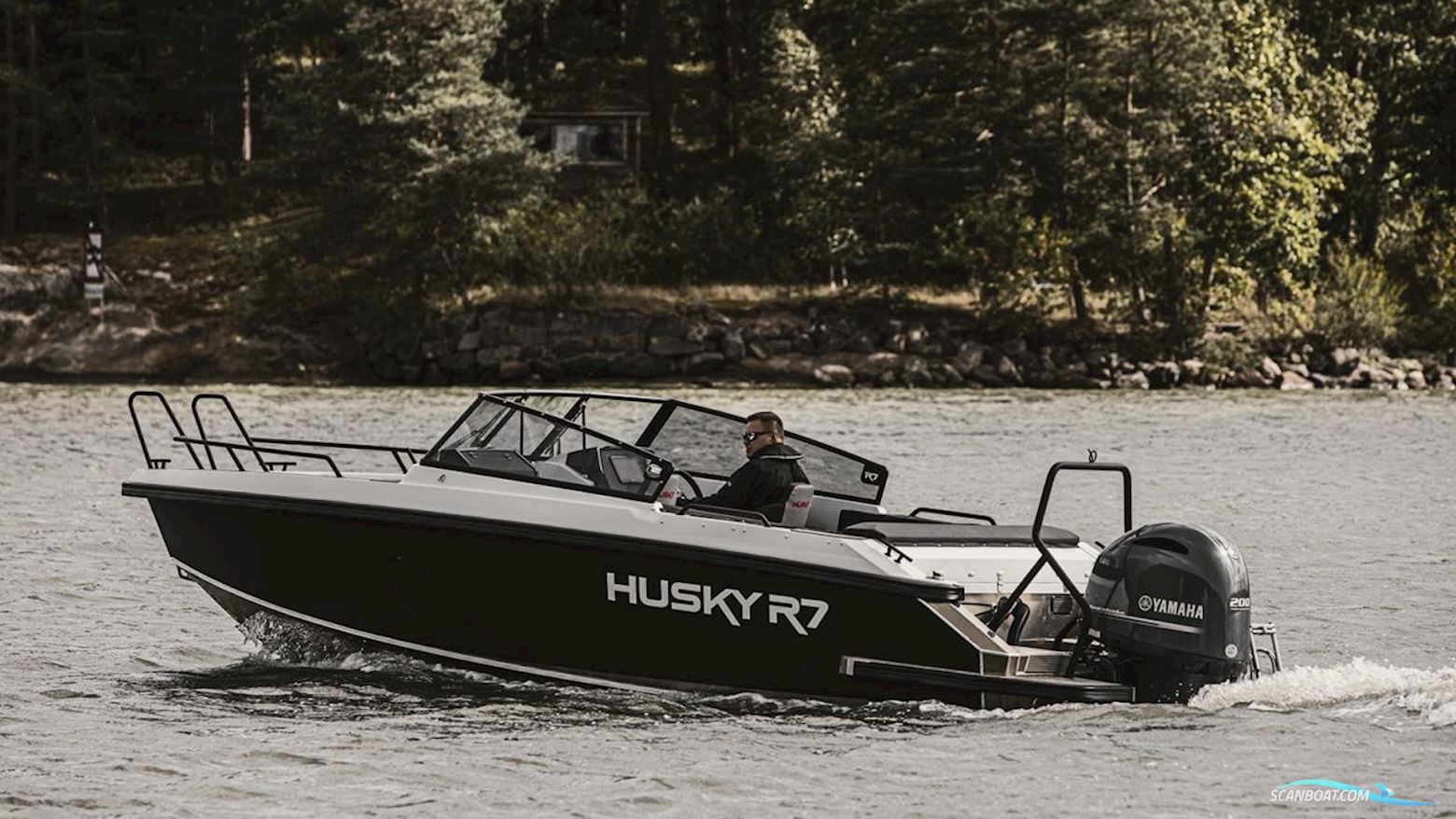 Finnmaster Husky R7 Motorbåd 2024, med  Yamaha motor, Sverige