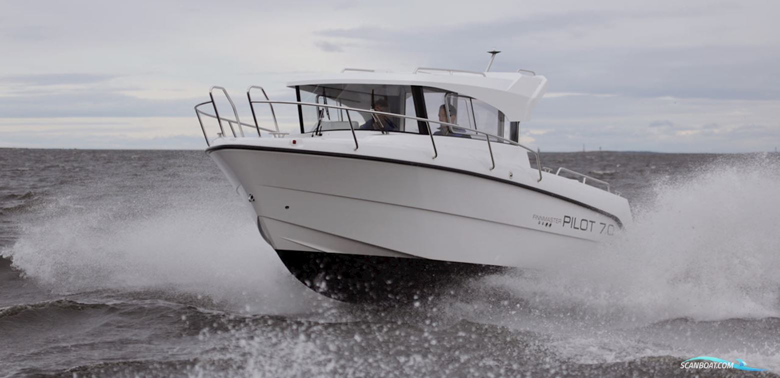 Finnmaster P7 - Yamaha 200 HK fra 2018 Motorbåd 2018, med Yamaha F200GETX motor, Danmark