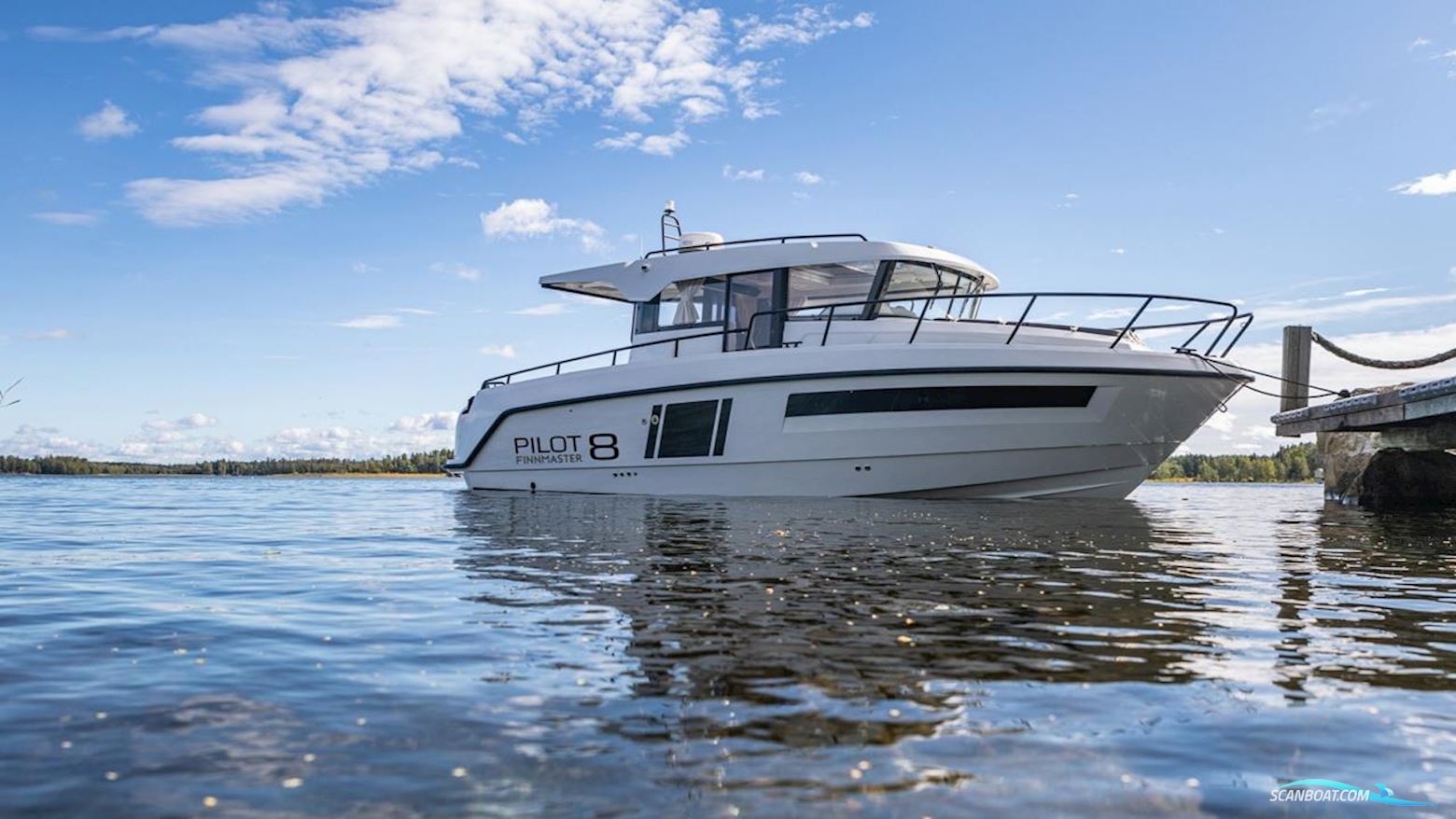 Finnmaster Pilot 8 Motorbåd 2023, med Yamaha motor, Sverige