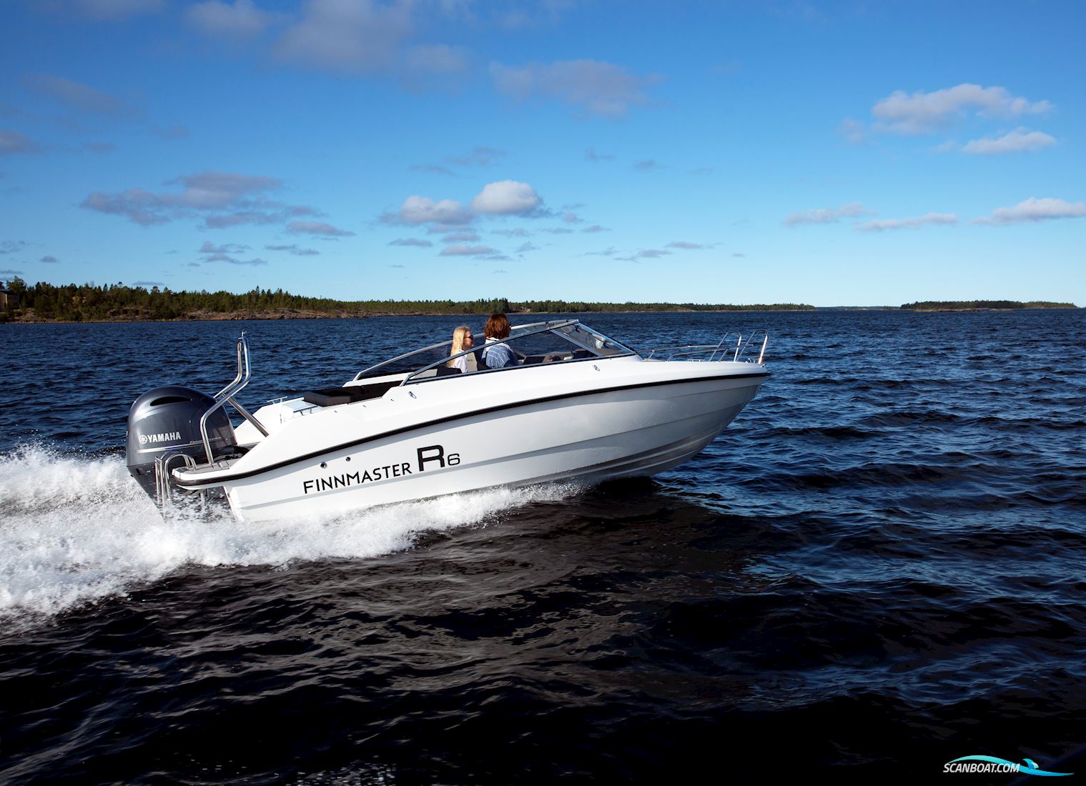 Finnmaster R6 Motorbåd 2022, med Yamaha F150Xca motor, Danmark