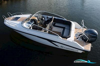 Finnmaster T6 - Yamaha F200 HK Motorbåd 2022, med Yamaha F200Fetx motor, Danmark