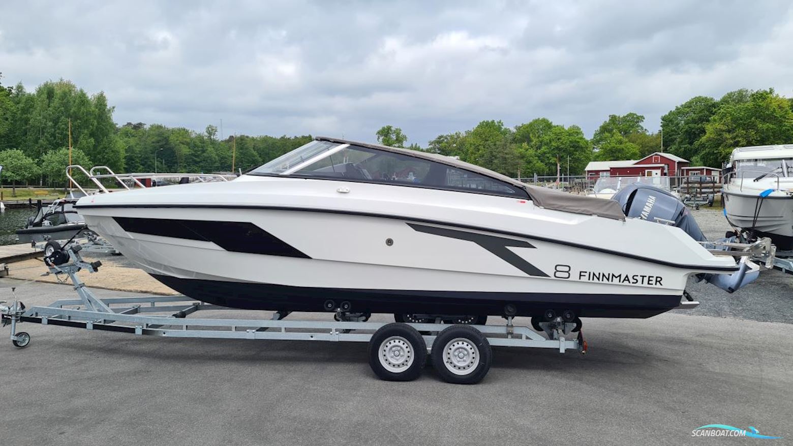 Finnmaster T8 Motorbåd 2022, med Yamaha motor, Sverige