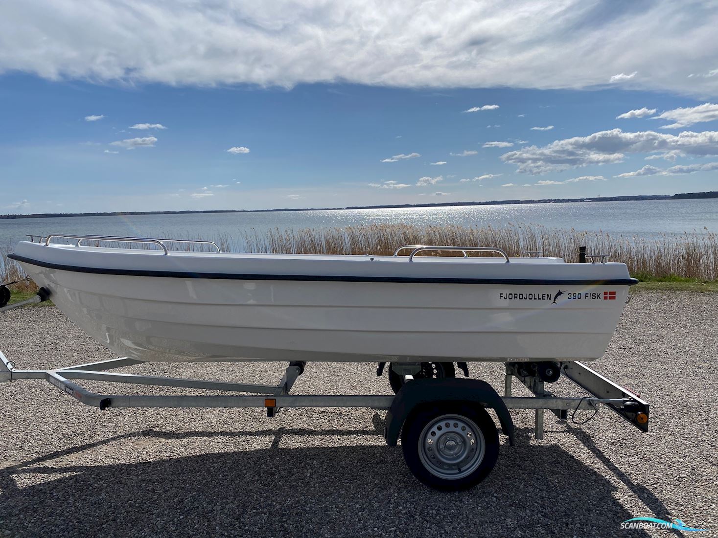 Fjordjollen 390 Fisk, Komplet Sæt, Variant 451, Yamaha F2,5 Motorbåd 2024, med Yamaha F2,5 motor, Danmark