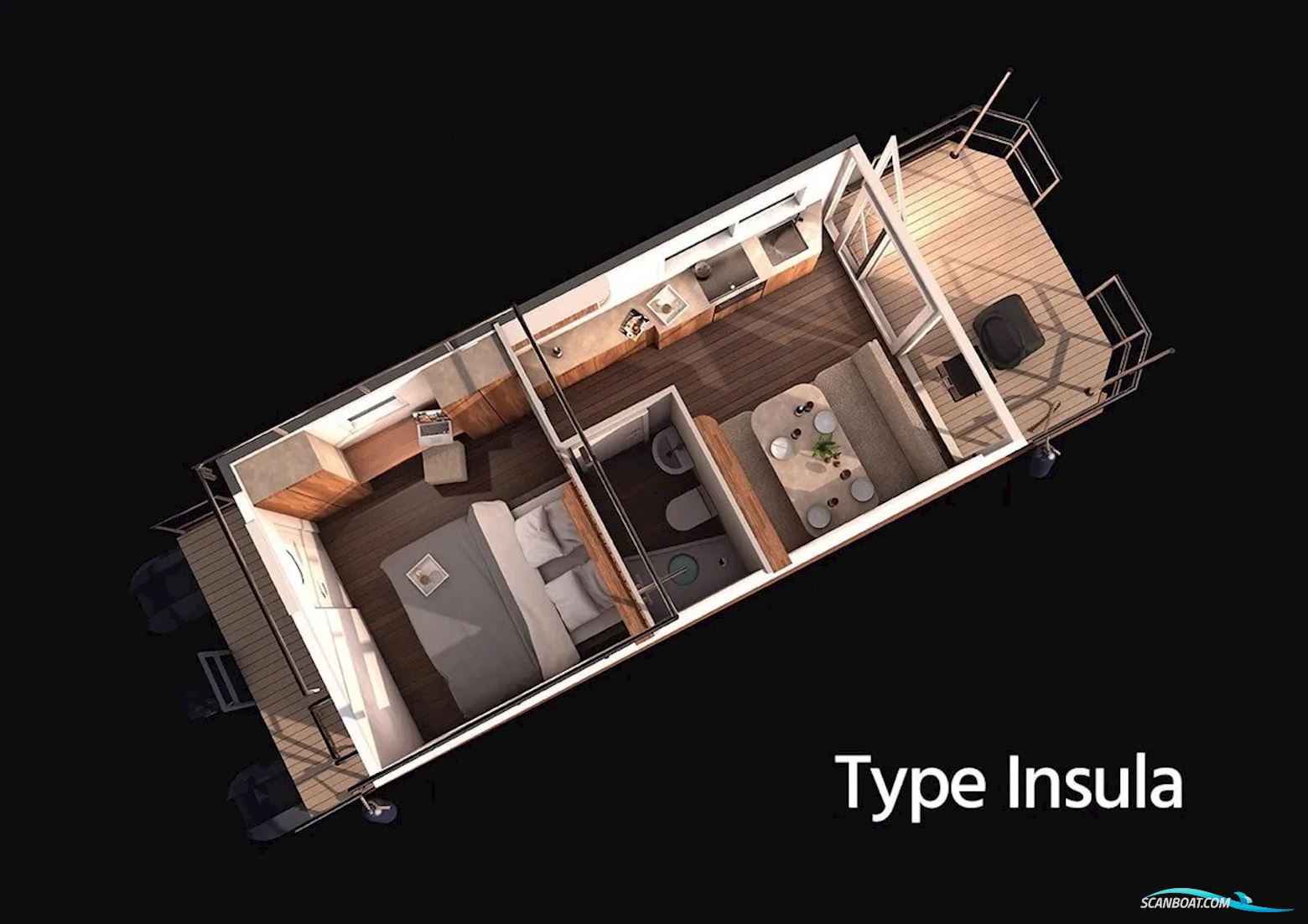 Flexmobil Houseboat Insula