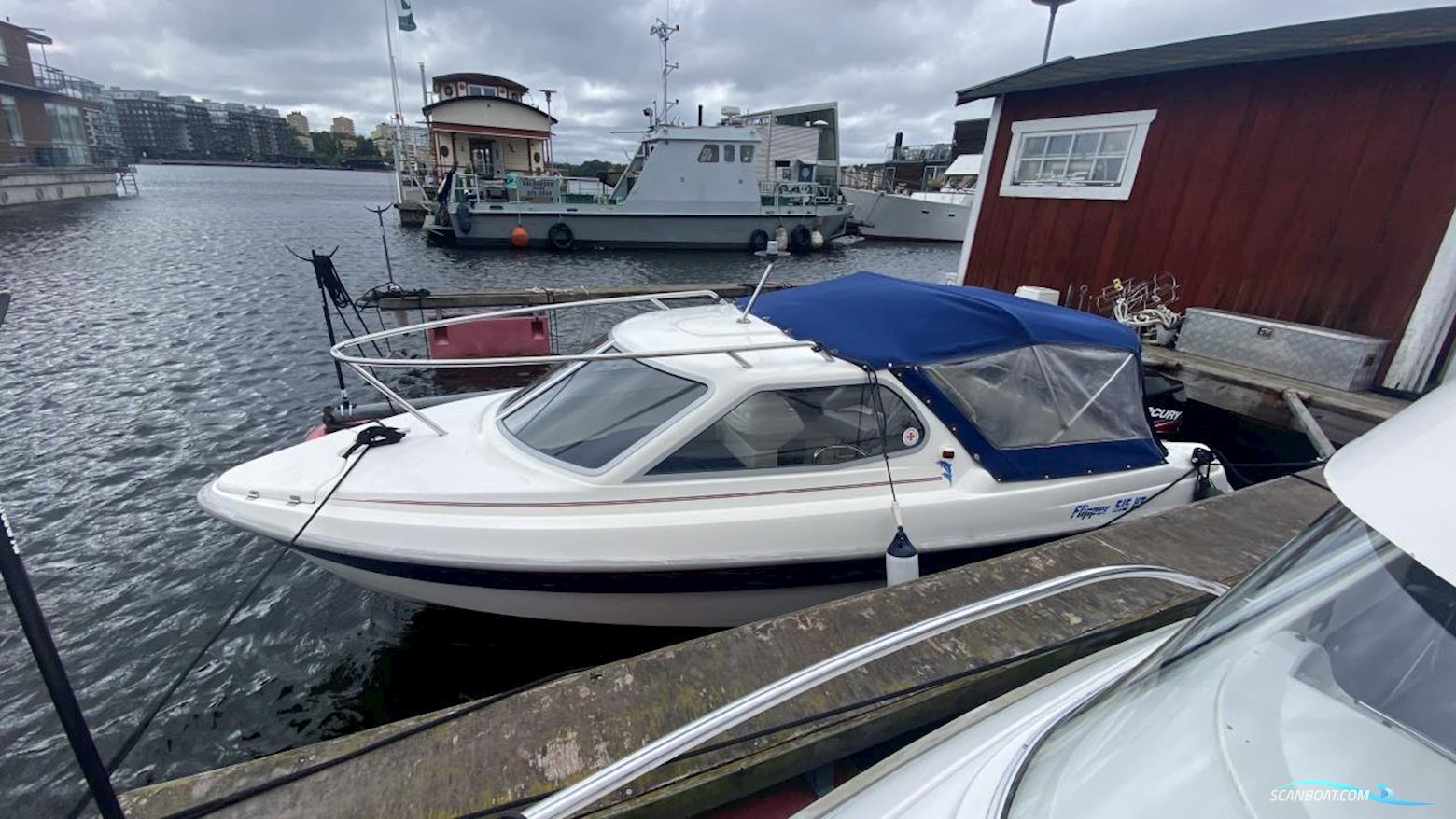 Flipper 515 HT Motorbåd 2006, med Mercury motor, Sverige