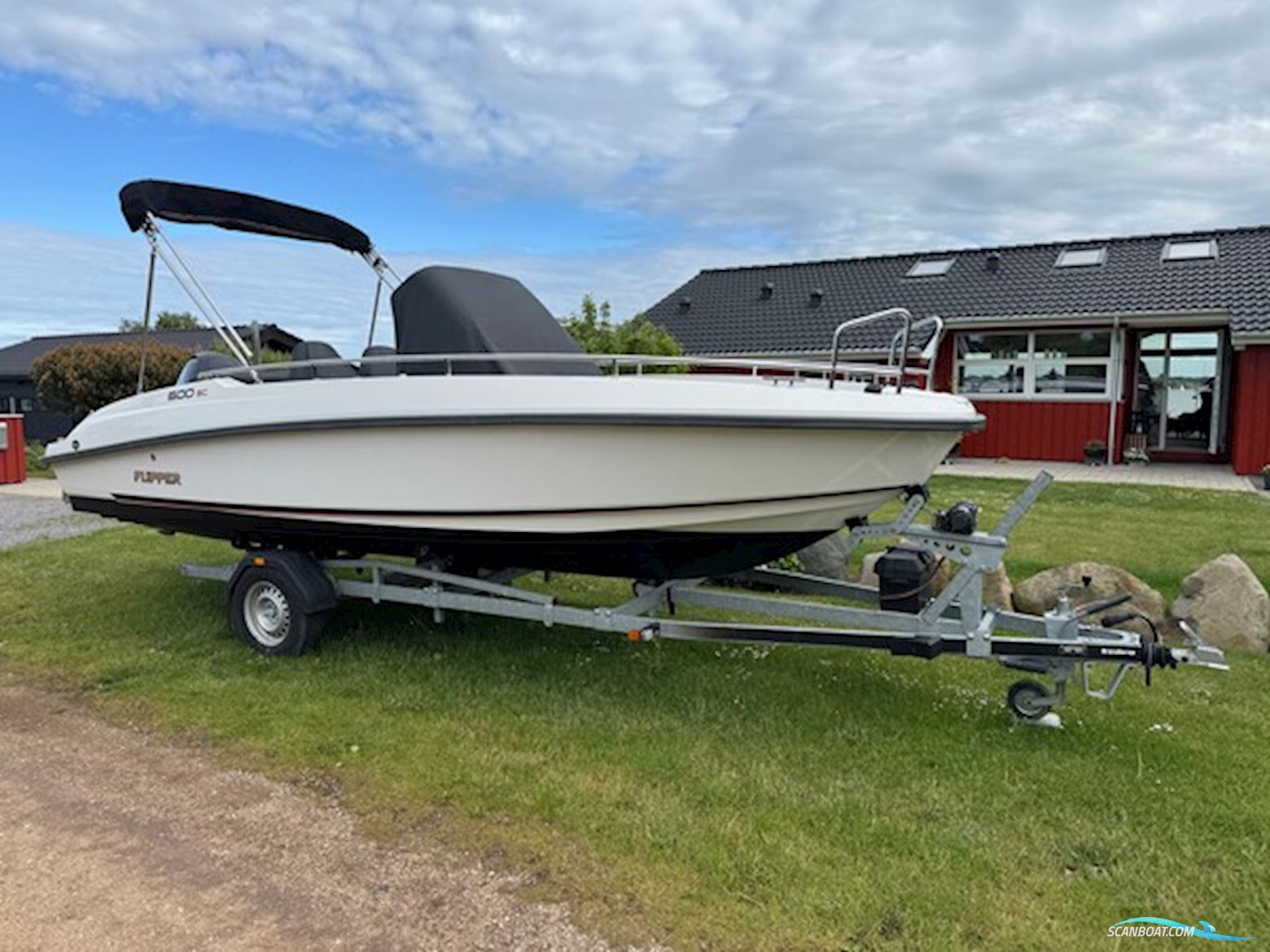 Flipper 600 sc (sat 30.000.- ned ) Motorbåd 2022, med Mercury motor, Danmark
