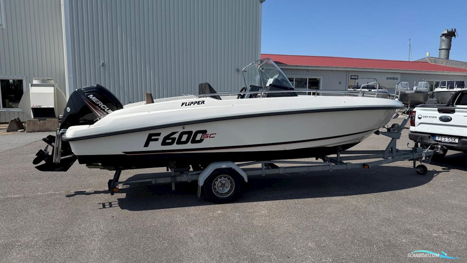 Flipper 600 SC Motorbåd 2015, med Mercury motor, Sverige