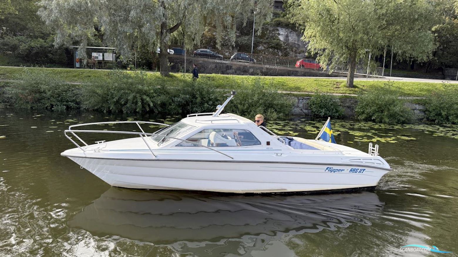 Flipper 666 HT Motorbåd 1996, med Volvo Penta motor, Sverige