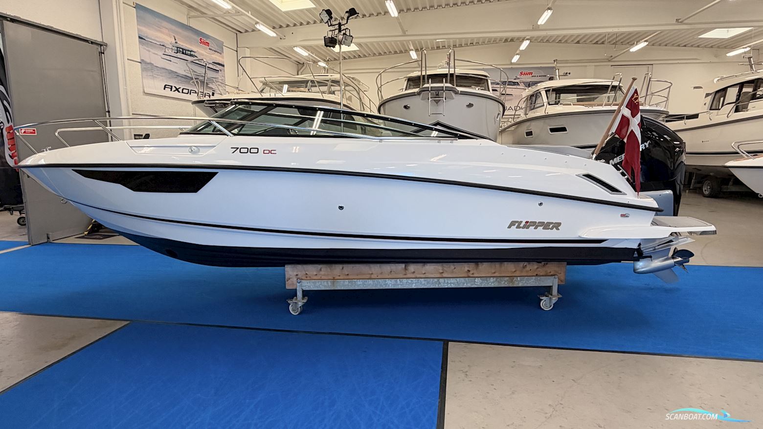 Flipper 700 DC  Motorbåd 2024, med Mercury motor, Danmark