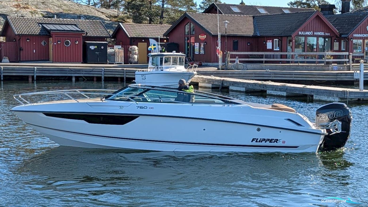 Flipper 760 DC Motorbåd 2017, med Mercury motor, Sverige