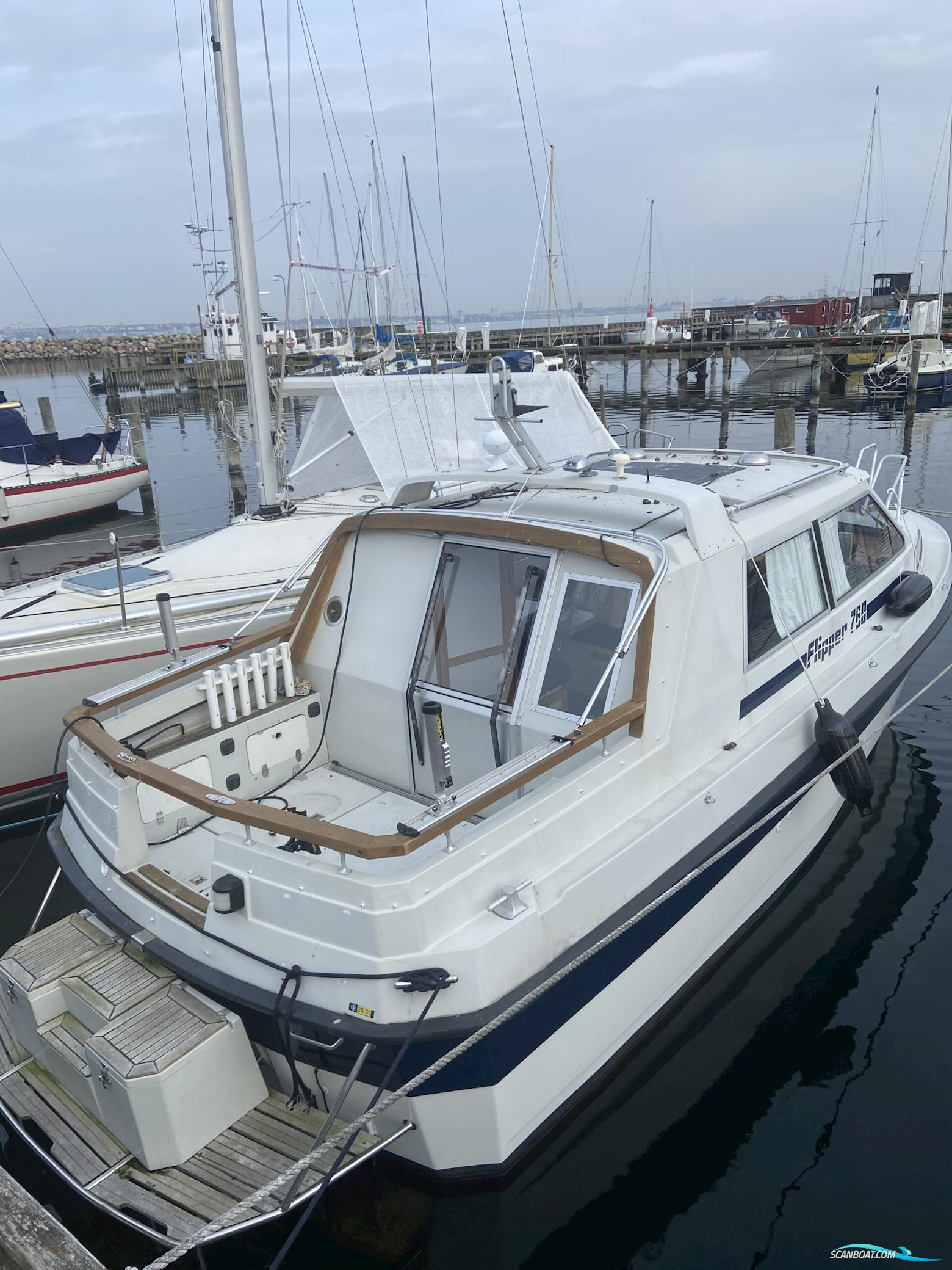 Flipper 760 Med Motor Fra 2010. Nedsat