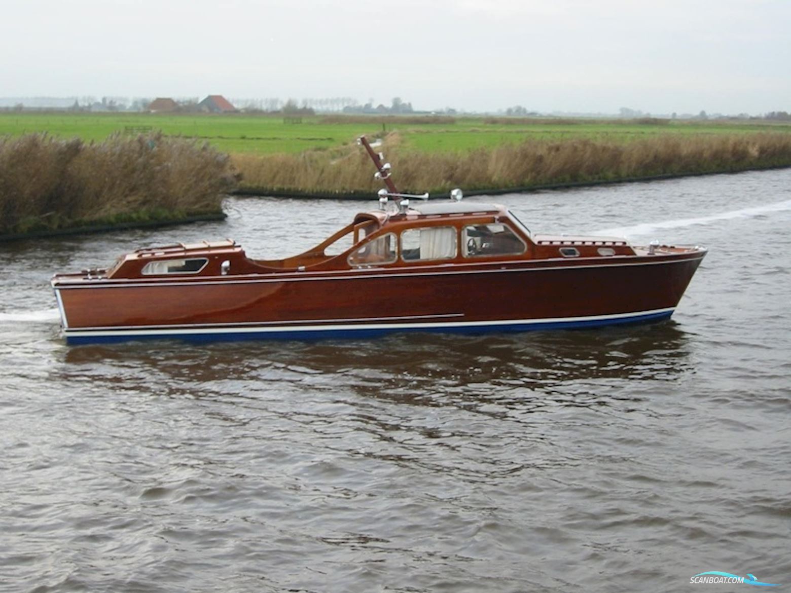 Forslund Expresskryssare Motorbåd 1950, med VW Marine motor, Holland