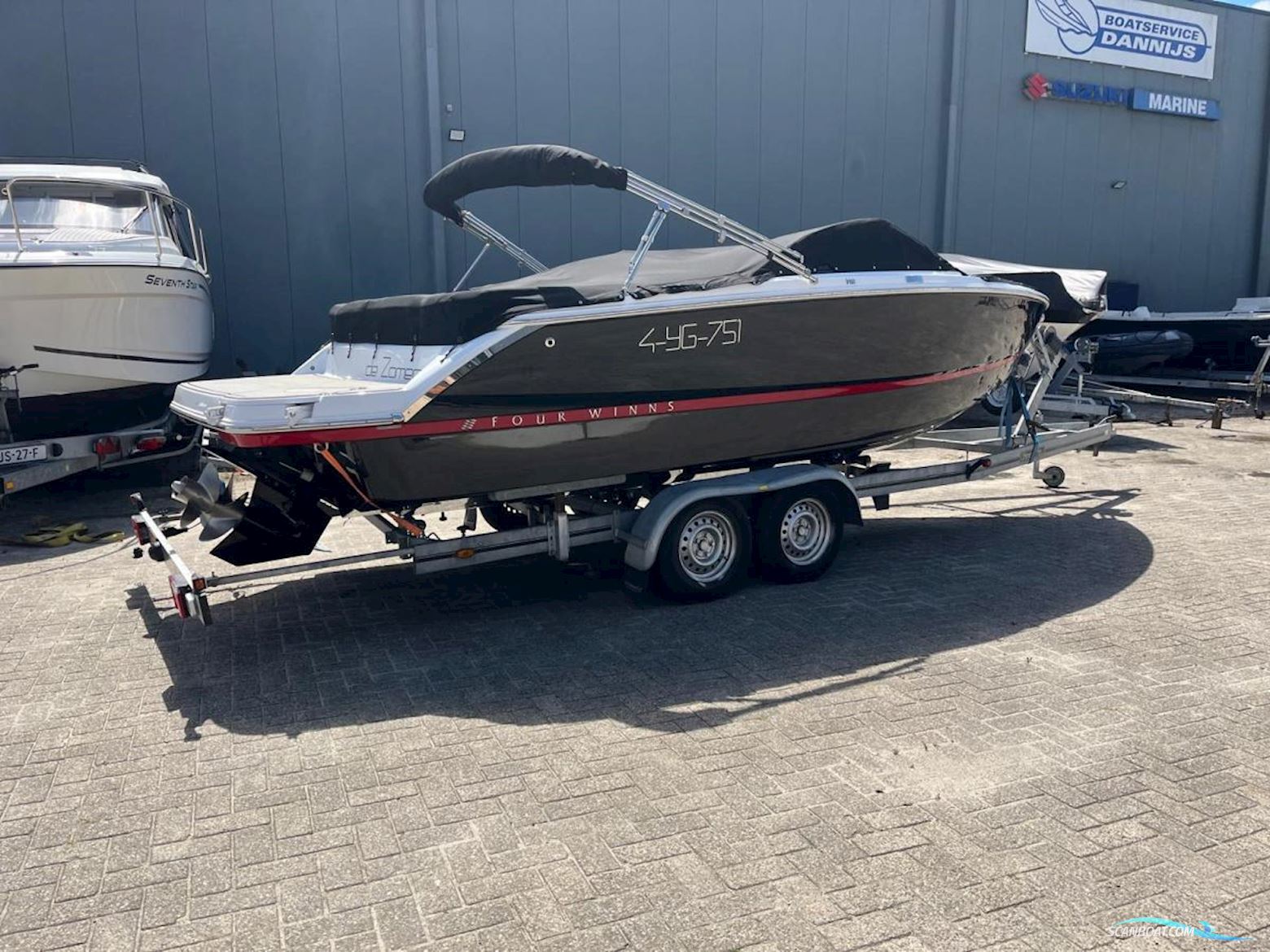 Four Winns H2 Bowrider Met Boegschroef