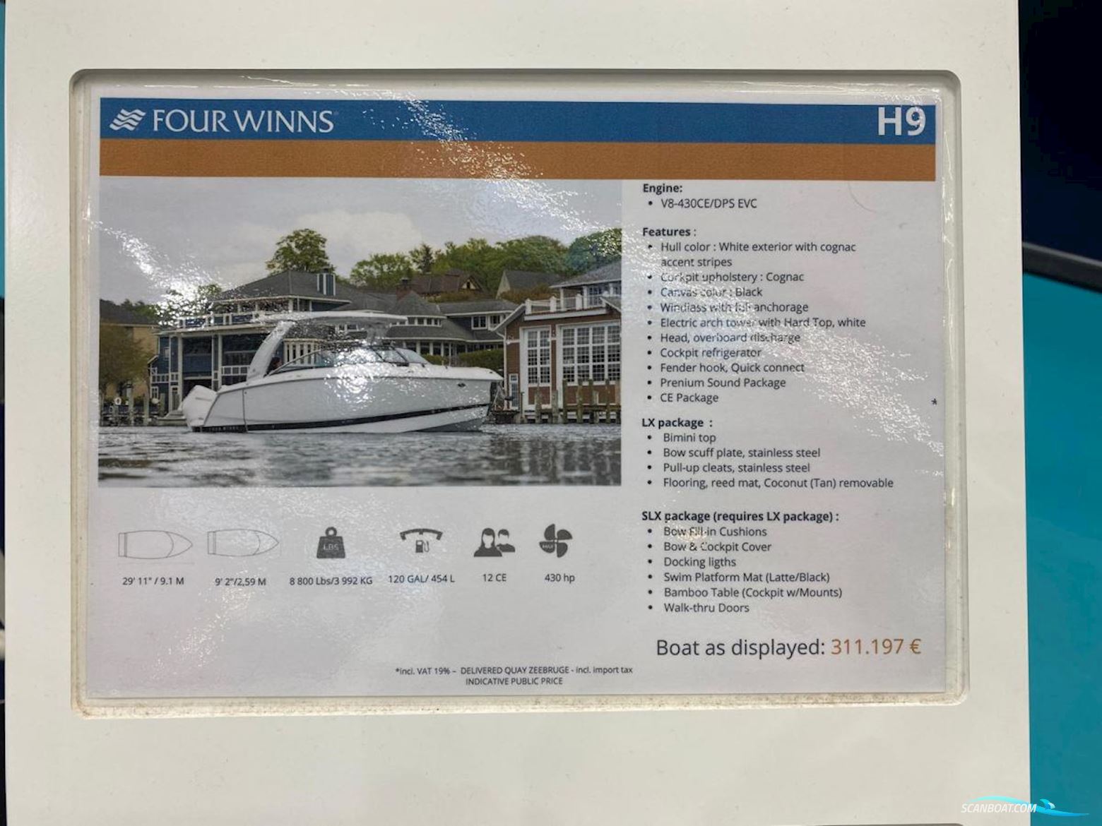 Four Winns H9 Bowrider