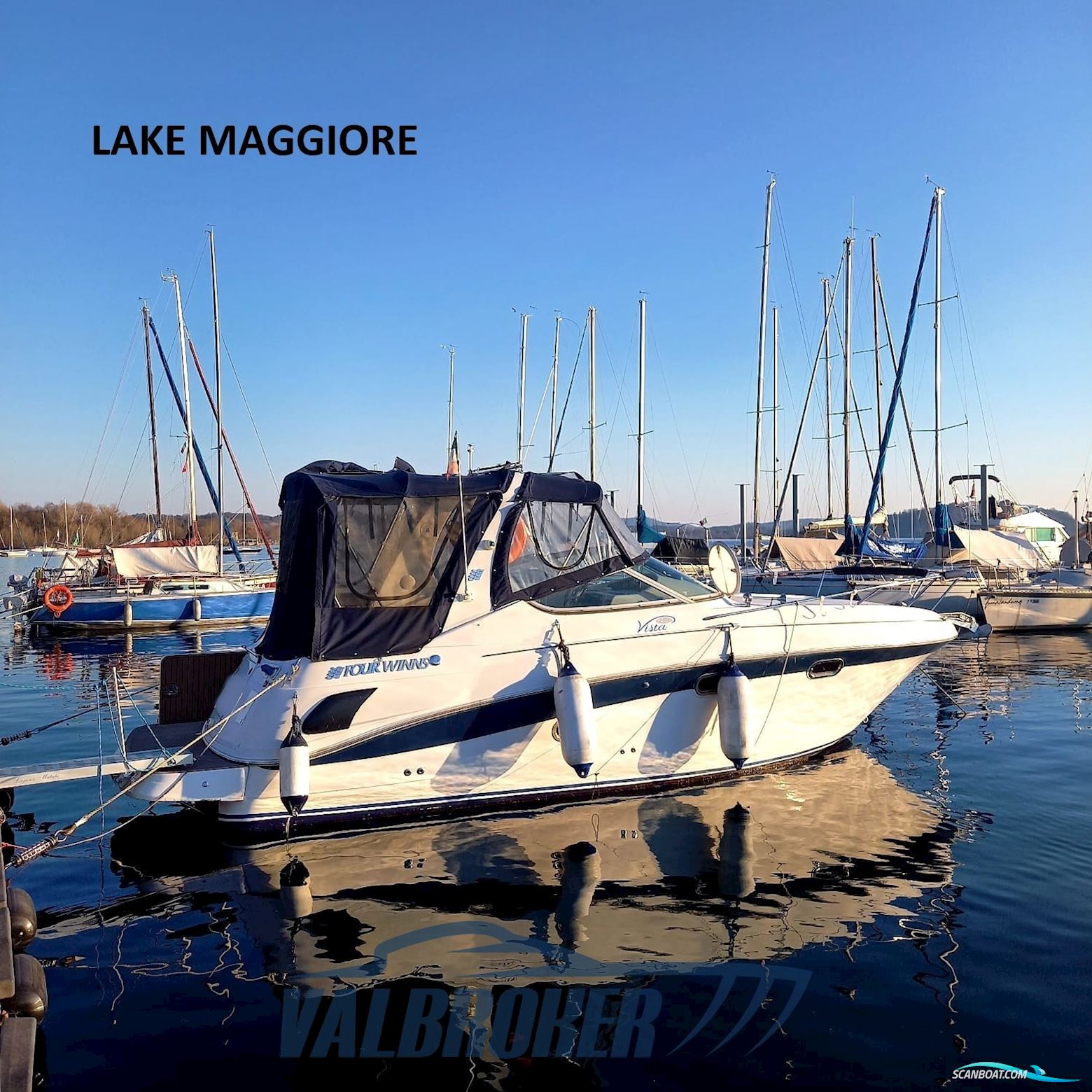 Four Winns Vista 268 Motorbåd 2005, med Volvo Penta 5.7 GI-DP/S motor, Italien