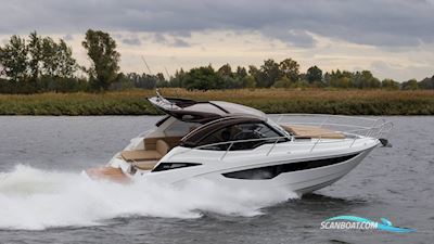 Galeon 335 HTS Motorbåd 2025, med 2 x Mercury Mercruiser 4.5 MPI DTS motor, Danmark