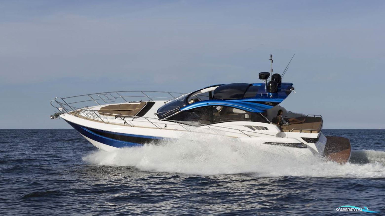 Galeon 485 HTS Motorbåd 2025, med 2 x Volvo Penta D4-300 DPH motor, Danmark