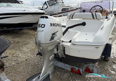 Galia 475 Open Motorbåd 2002, med Honda 50 motor, Danmark