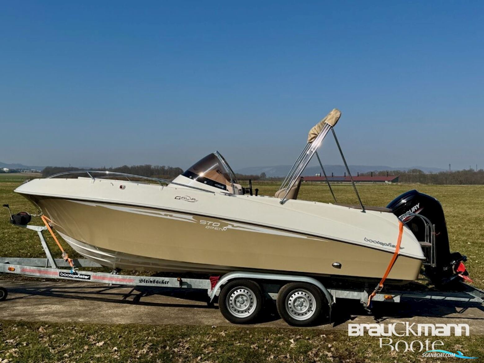 Galia 570 Open Motorbåd 2020, med Mercury Marine motor, Tyskland