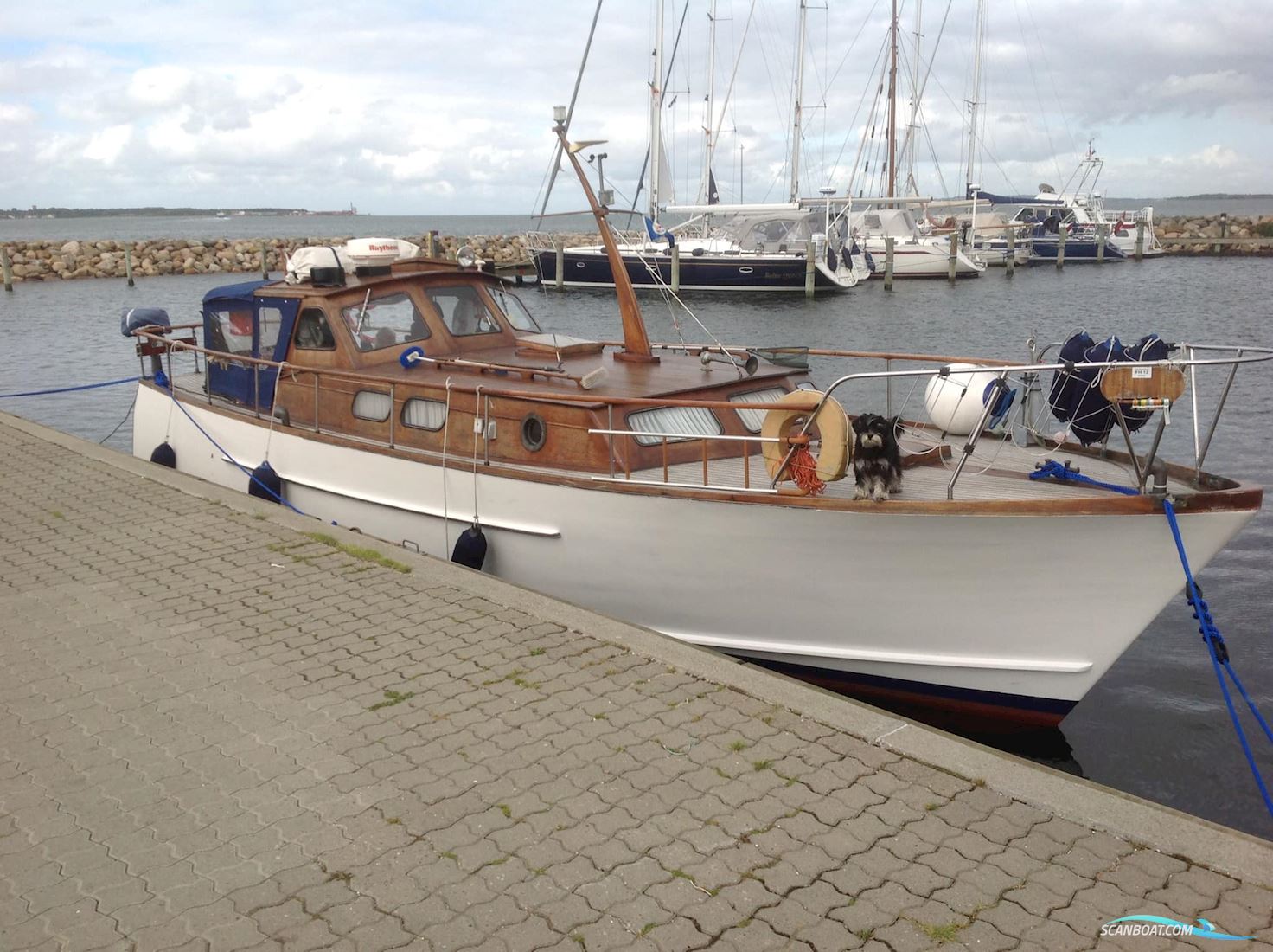 Gambøt 35 Motorbåd 1967, med Ford Thornycorft motor, Danmark