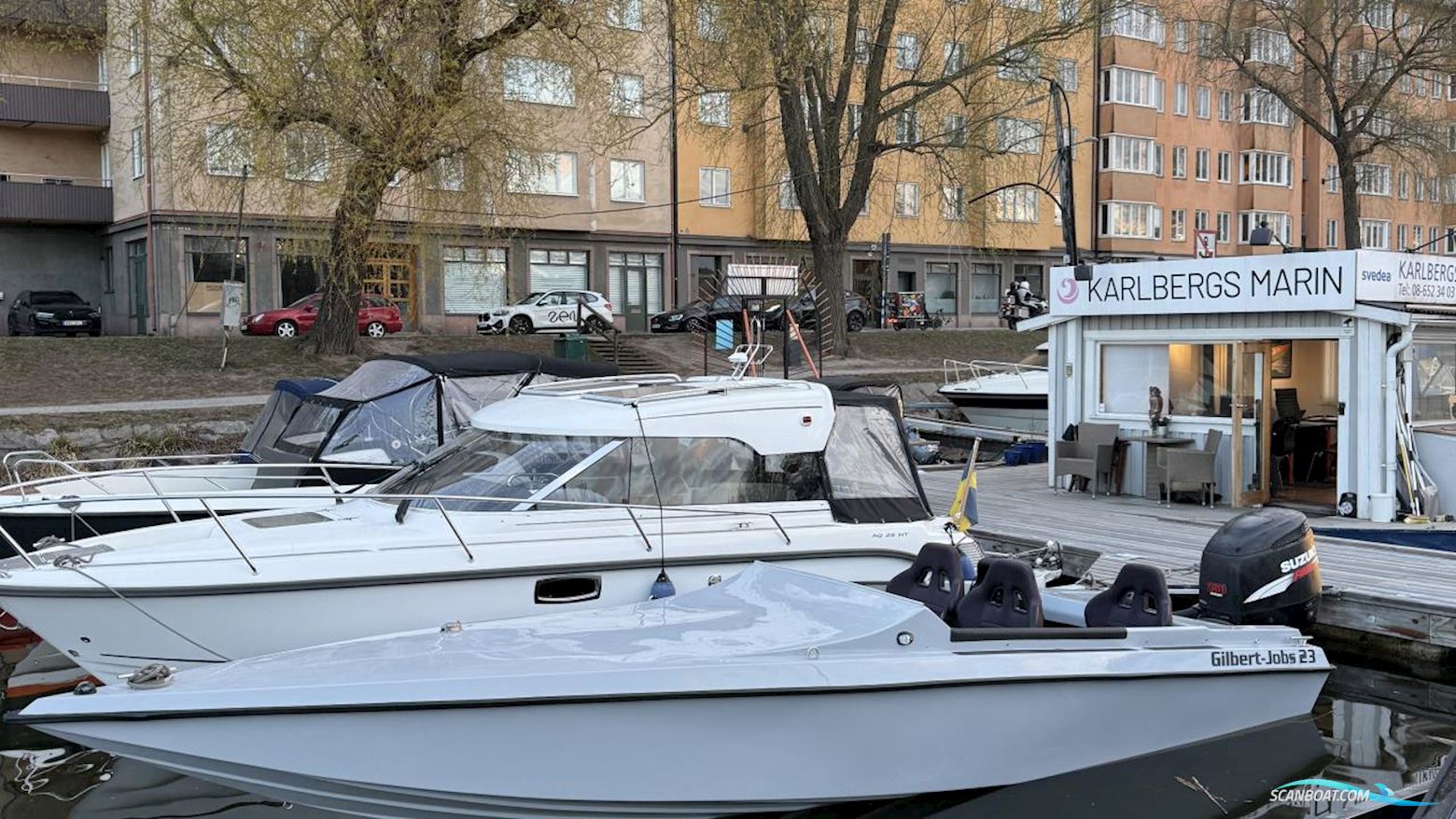Gilbert-jobs  23 Motorbåd 1992, med Suzuki  motor, Sverige