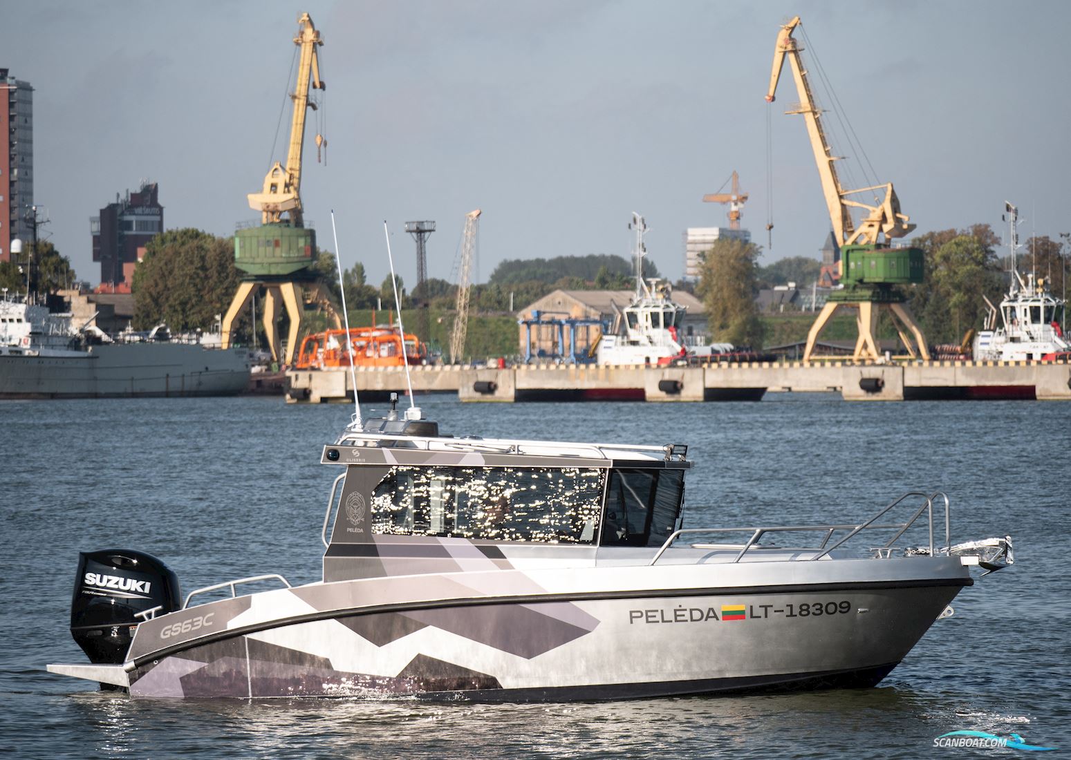 Gliseris G7C Aluminiumsbåd Motorbåd 2025, Danmark