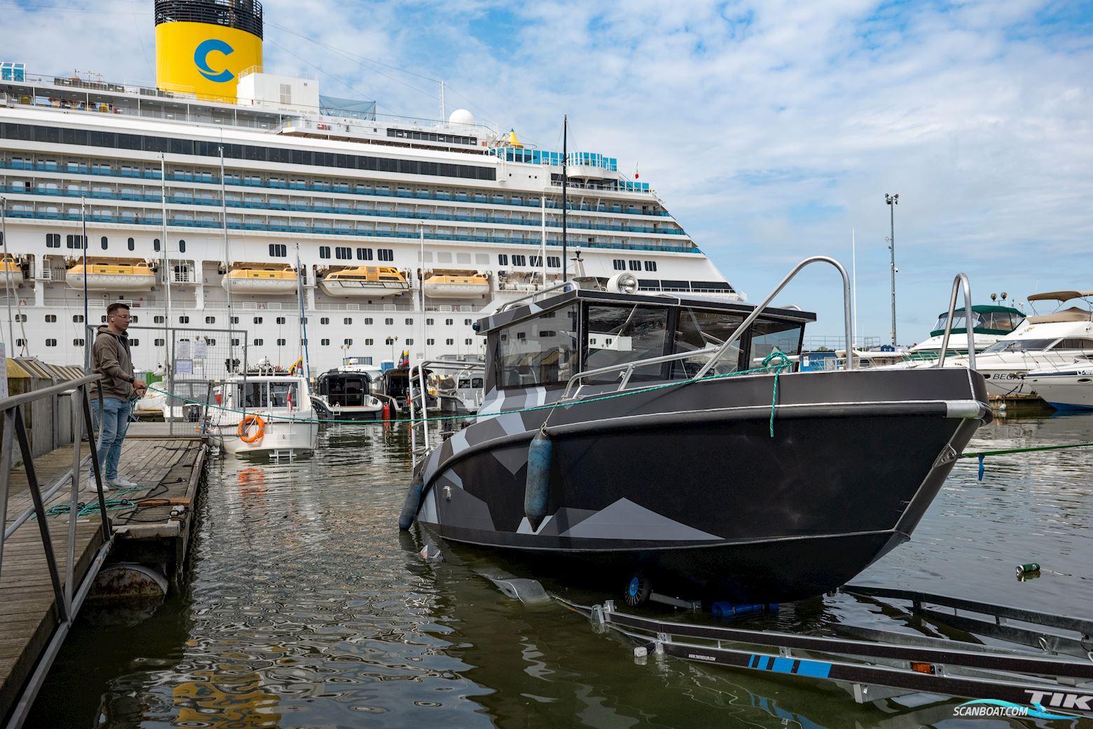 Gliseris G8C Aluminiumsbåd