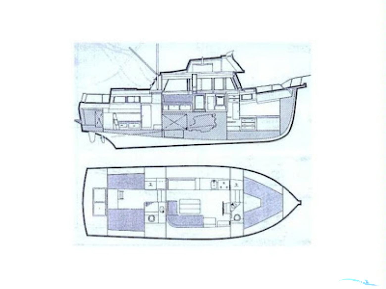 Grand Banks 36 Classic 2 x 135 hk Ford Lehman
