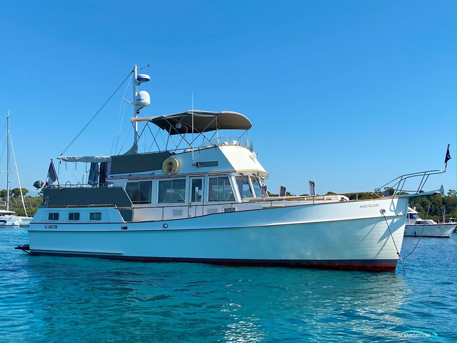 Grand Banks MY 42 Motorbåd 1991, med Cummins motor, Frankrig