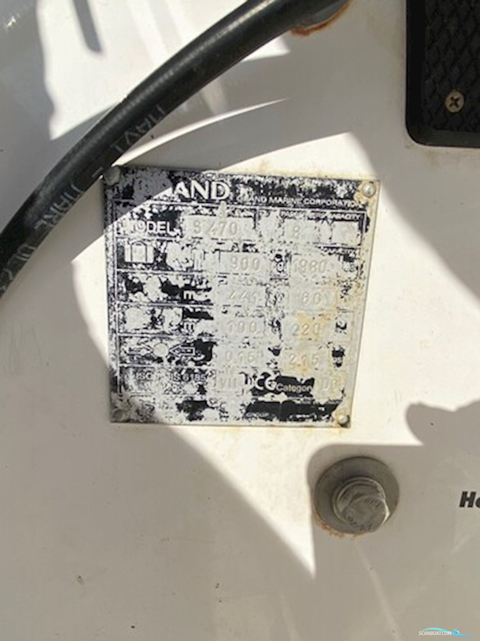 Grand S470 rib m/jockeypult m/Mercury F40 hk EFI og Scandic trailer