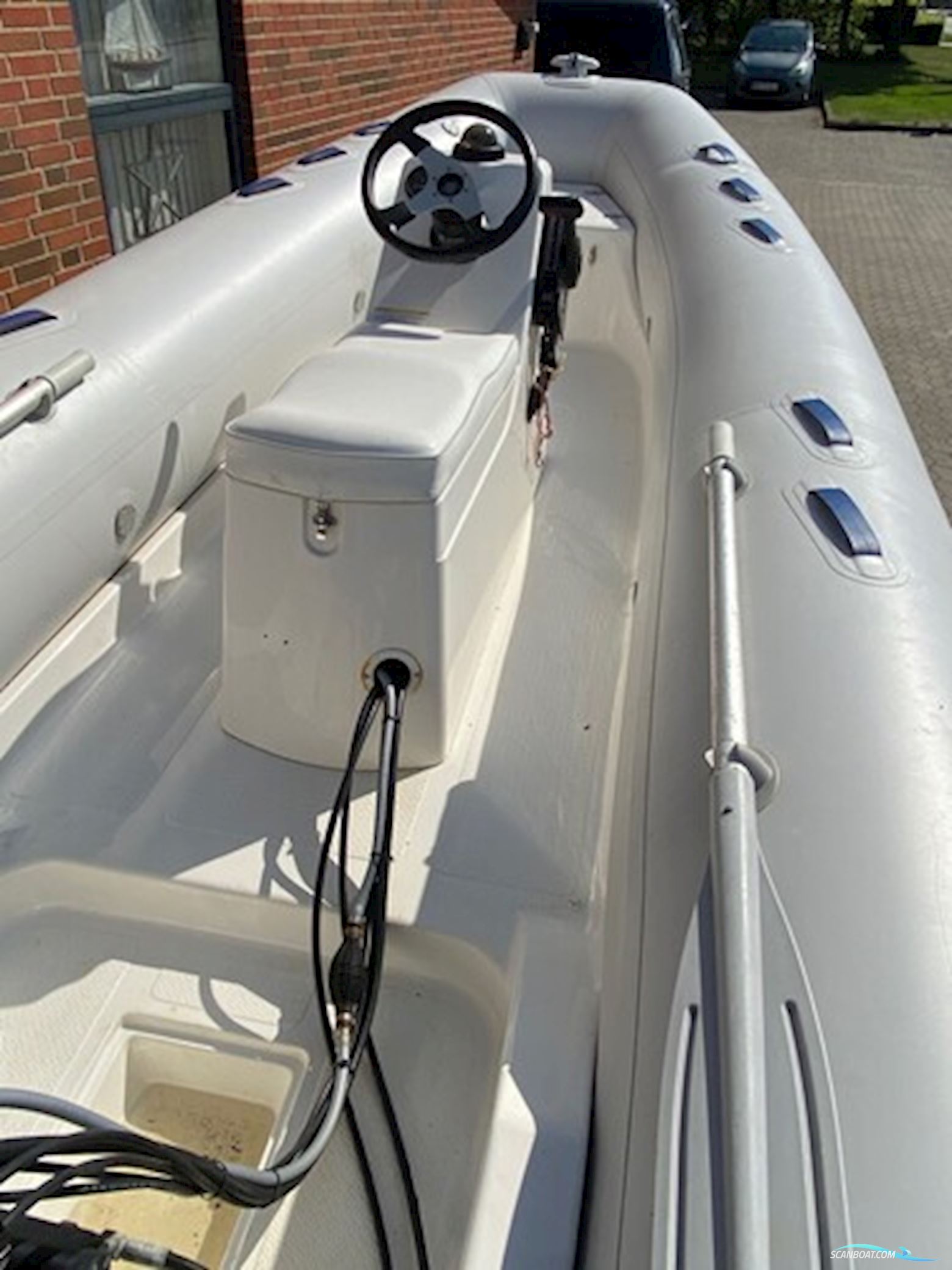 Grand S470 rib m/jockeypult m/Mercury F40 hk EFI og Scandic trailer