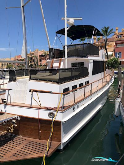 Grandbanks 42 Classic Motorbåd 1974, med Perkins motor, Spanien
