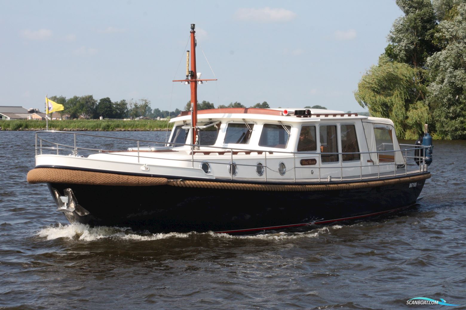 Grouwster Vlet, Grou Grouwstervlet 13.50 Motorbåd 2008, med Vetus-Deutz motor, Holland