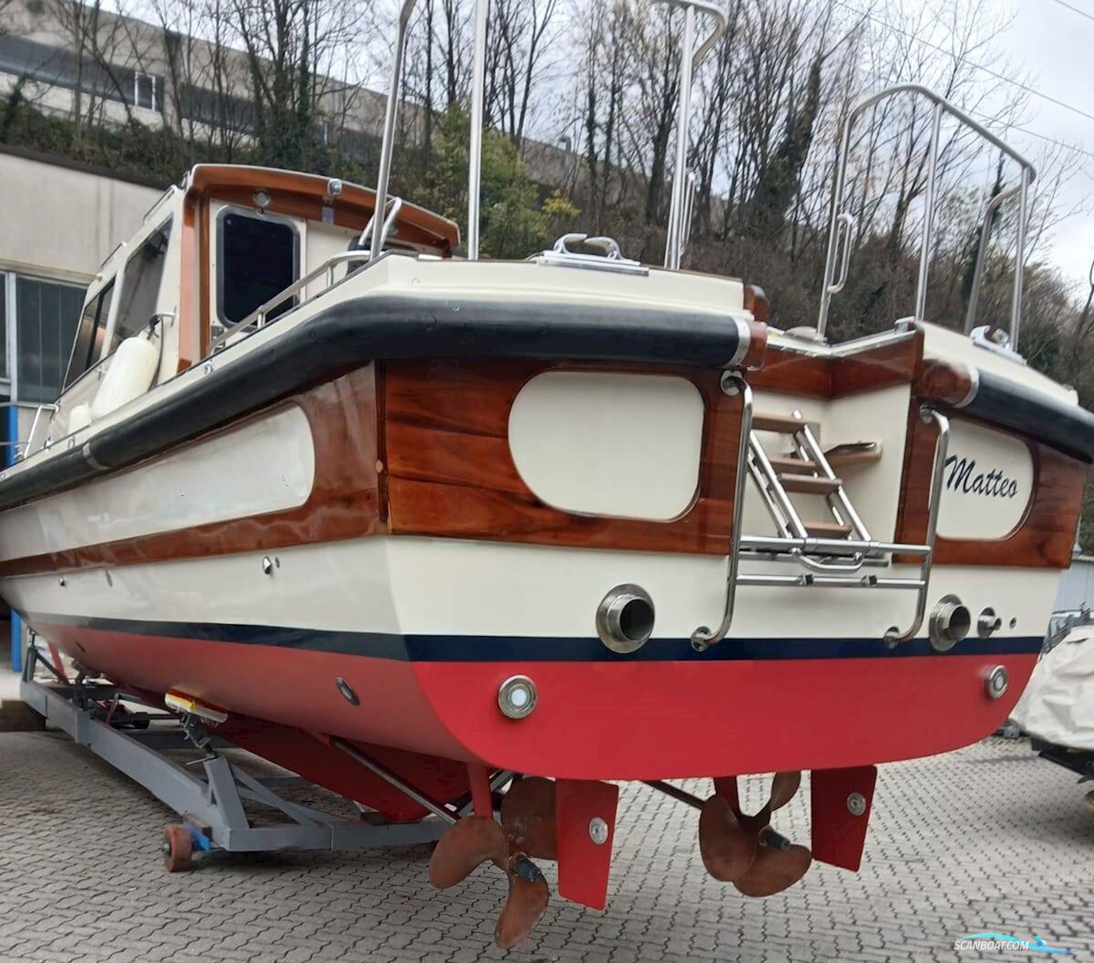 Halmatic Nelson 40 ex Pilot Boat Motorbåd 1975, med Aifo Fiat 100 - 8361 SRM 32s motor, Italien
