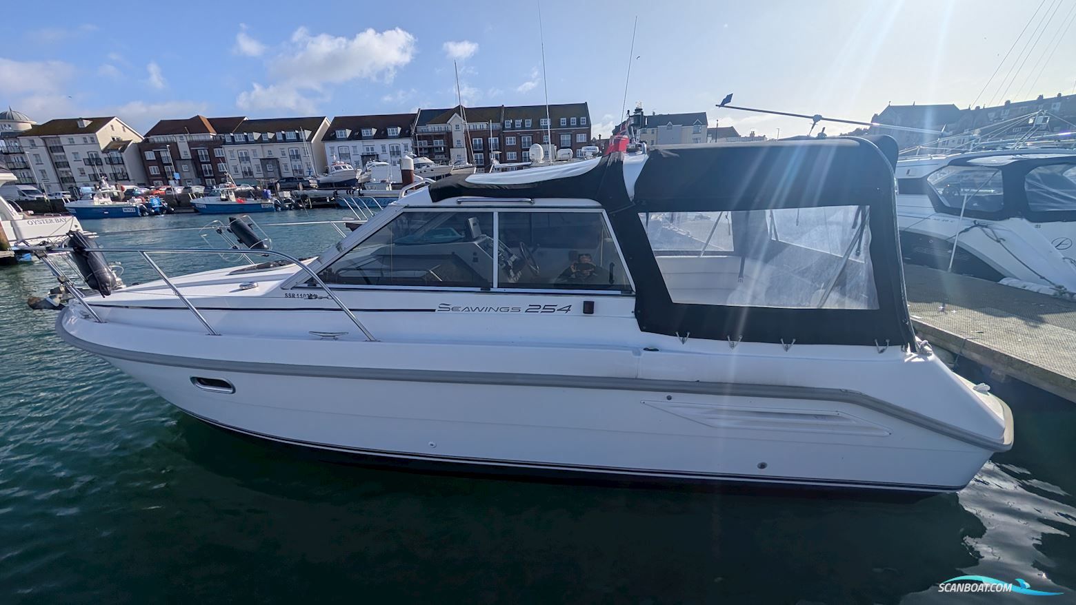 Hardy Seawings 254 Motorbåd 1995, med Volvo Penta motor, England