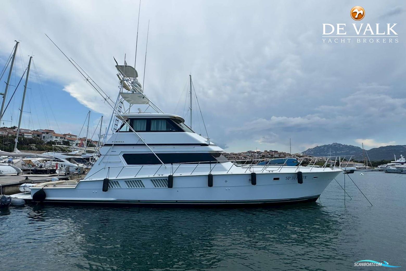 Hatteras 65 Convertible Motorbåd 1997, med Caterpillar motor, Italien