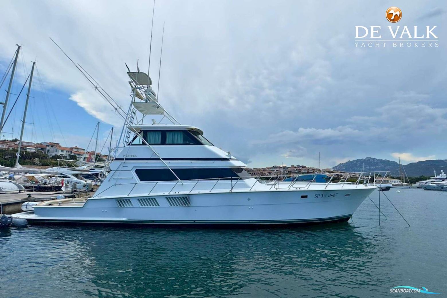 Hatteras 65 Convertible Motorbåd 1997, med Caterpillar motor, Italien