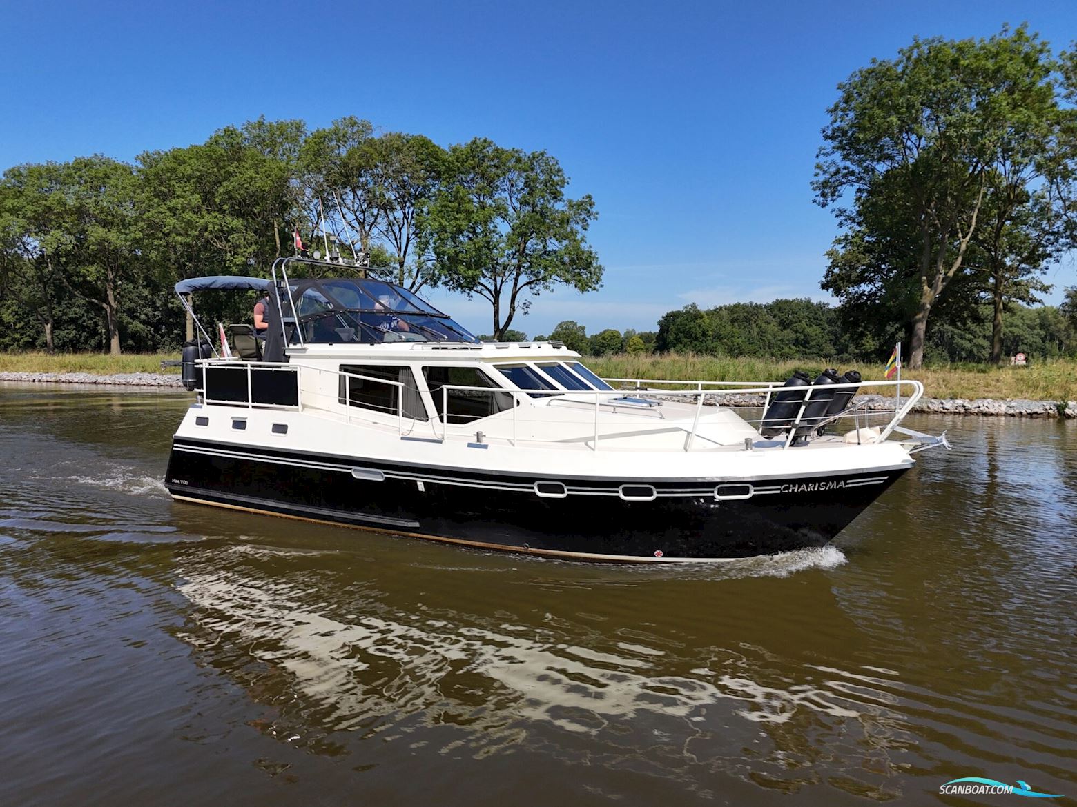 Hemmes Kruiser J-Line 11.00 AK Cabrio Motorbåd 1994, med Ford motor, Holland