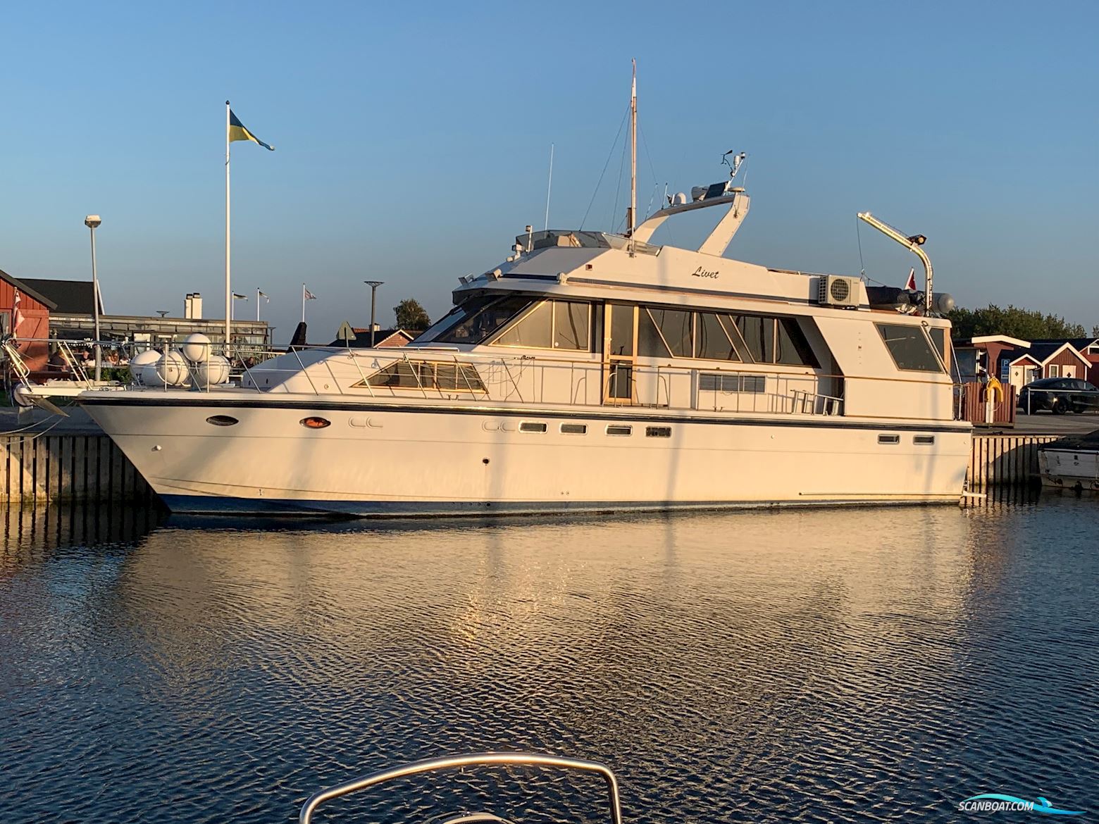 Hershine Imperial 57 Motorbåd 1993, med Mtu 8 V 183 motor, Danmark