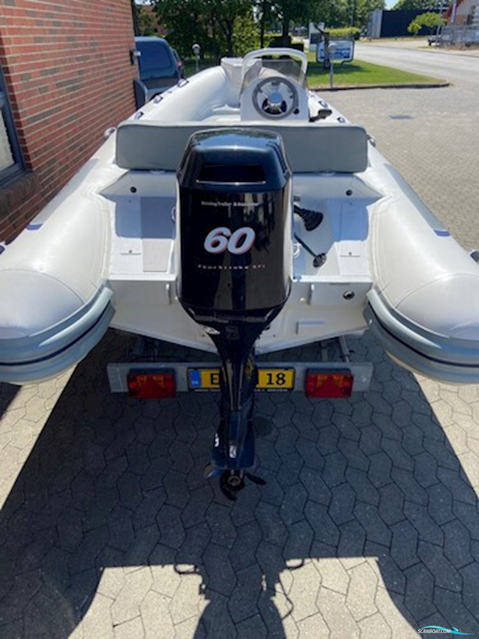 Highfield DL420 m/Mercury F60 hk EFI 4-takt og Variant trailer