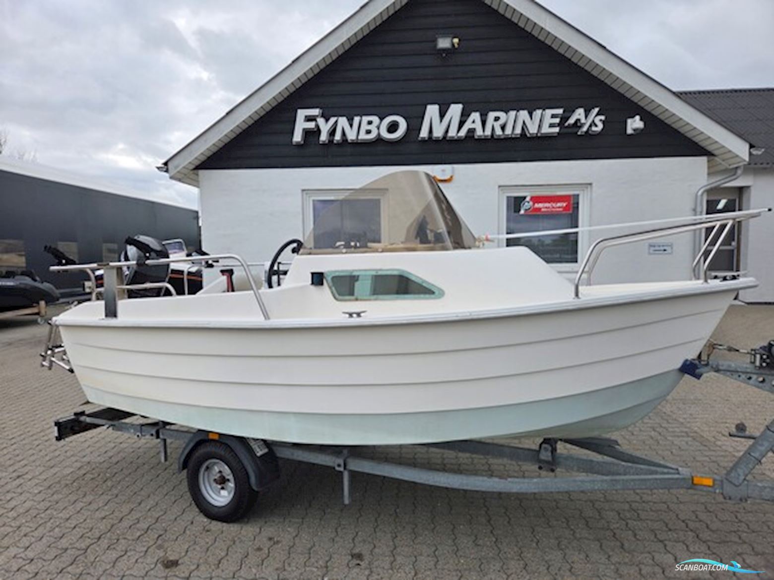 Hille Coaster 430 Motorbåd 2007, med Mercury motor, Danmark
