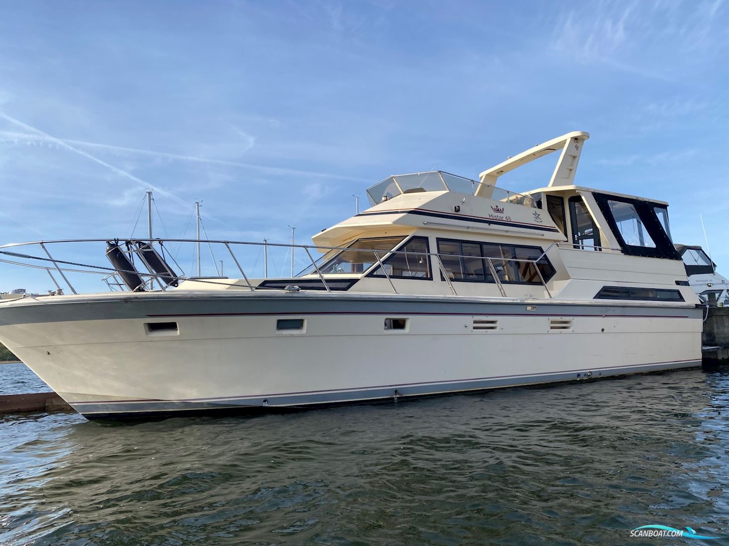 Histar 48 Fly Motorbåd 1990, med Caterpillar motor, Danmark
