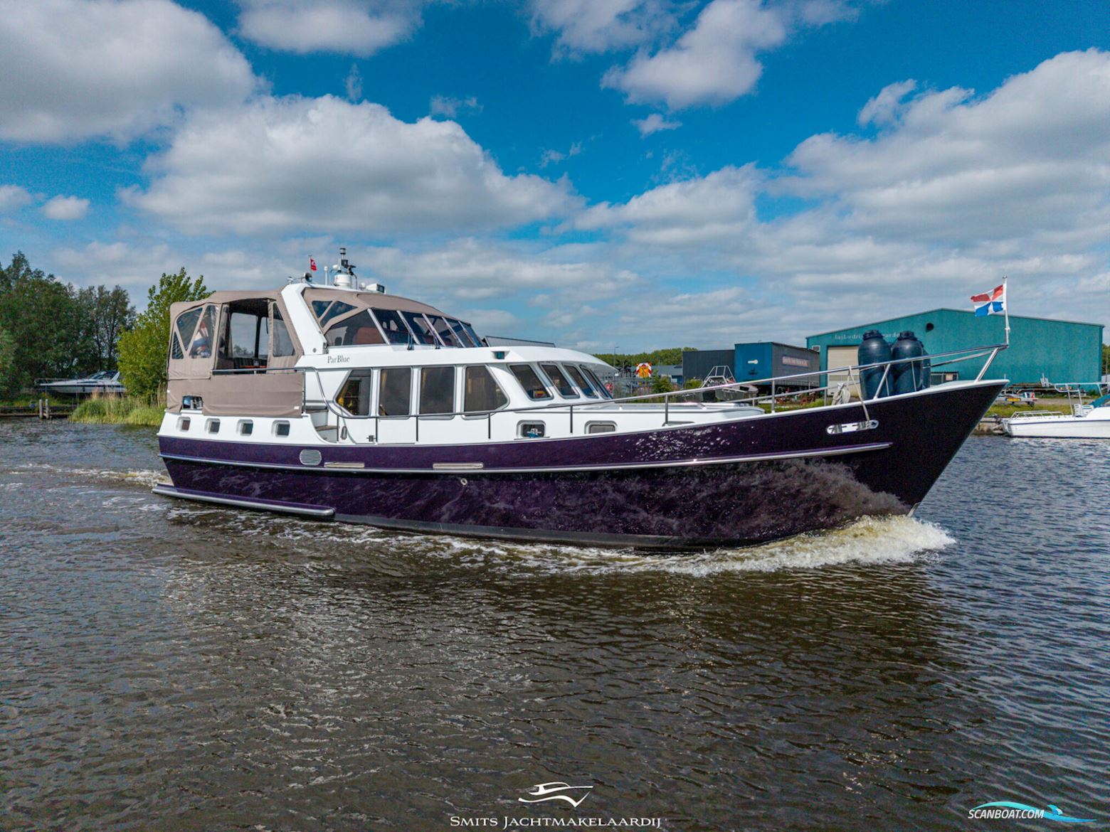 Holterman Trawler 13.50 Royal Class Cabrio Motorbåd 2002, med Iveco motor, Holland