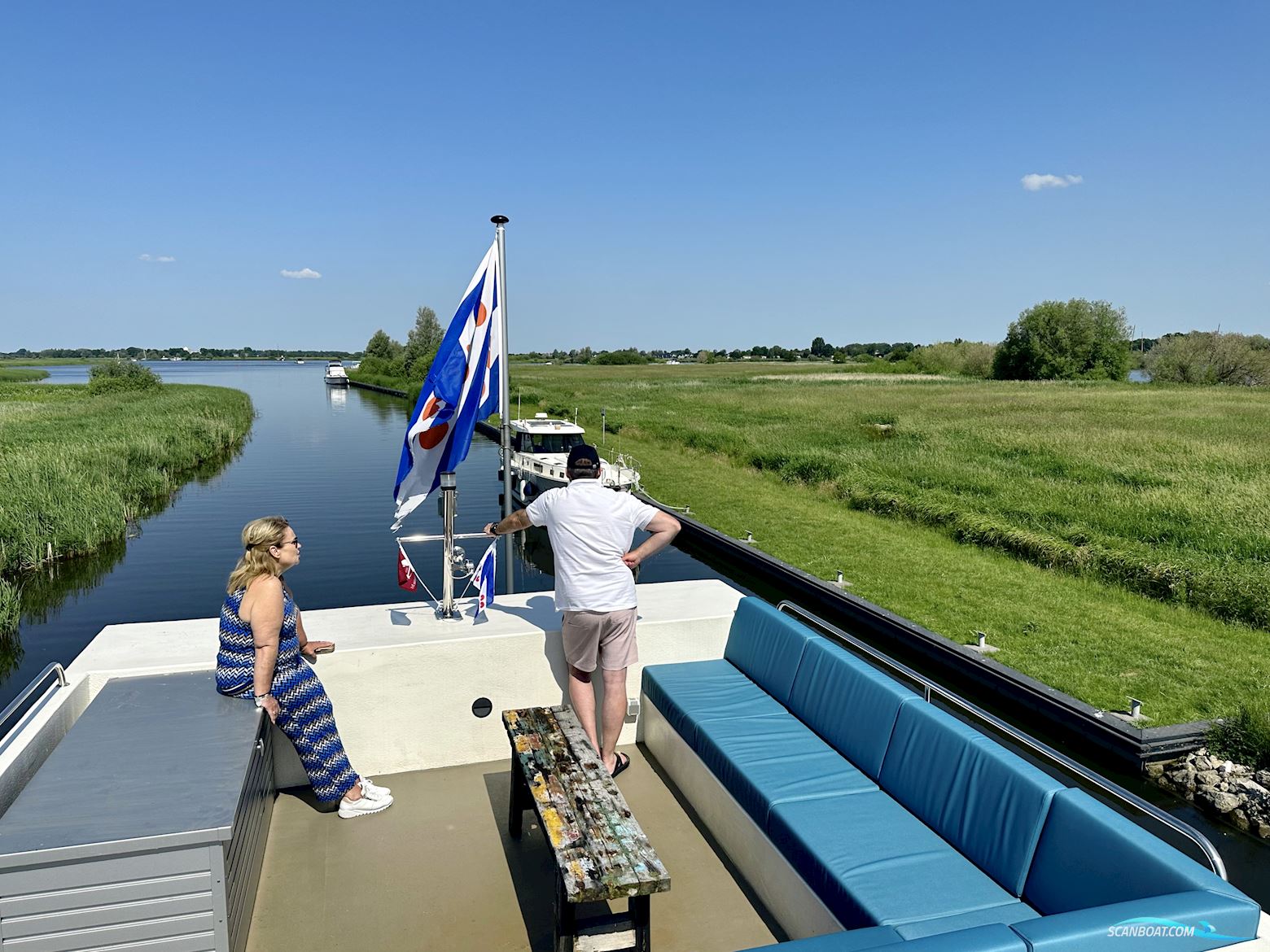 Homeship Vaarloft Volledig Elektrische Houseboat