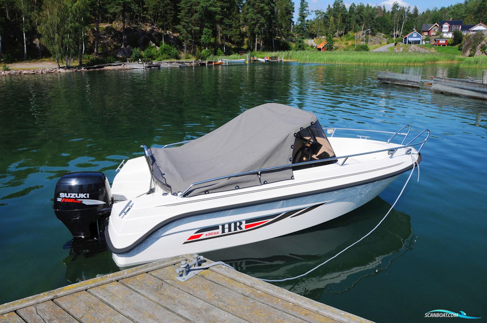 HR 480 BR sejlklar inkl. motor