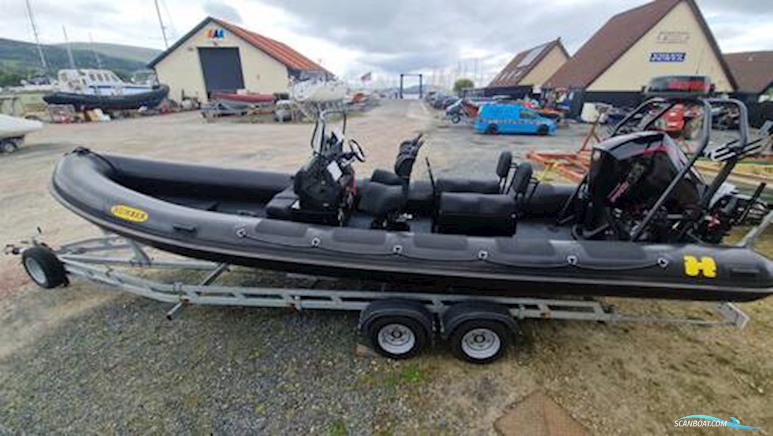 Humber Ocean Pro 8.0m Motorbåd 2022, med Mercury 4.6Ltr V8 Proxs XL DS motor, England